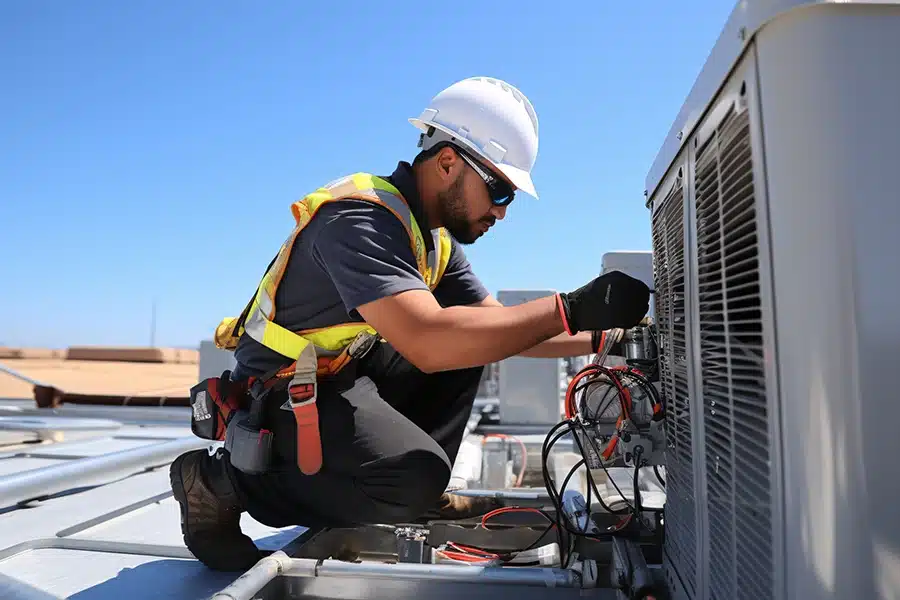 HVAC technician image for Wholesale Supply landing page header